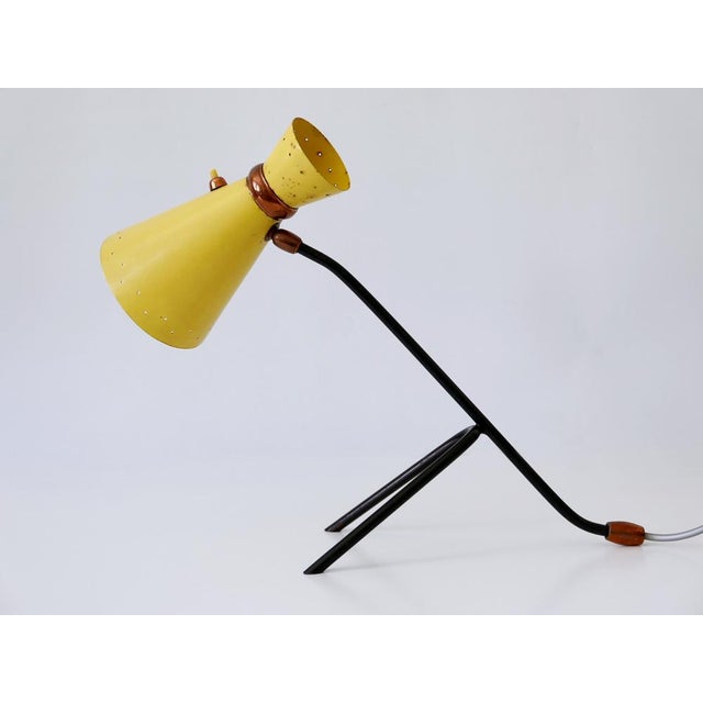 Mid-Century Modern Diabolo Table Lamp, Italy, 1950s For Sale - Image 4 of 18