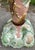 Light Green Antique Royal Bonn Art Nouveau Majolica Pedestal For Sale - Image 8 of 9