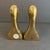 Vintage Brass Duck Head Bookends Mid Century For Sale - Image 4 of 7