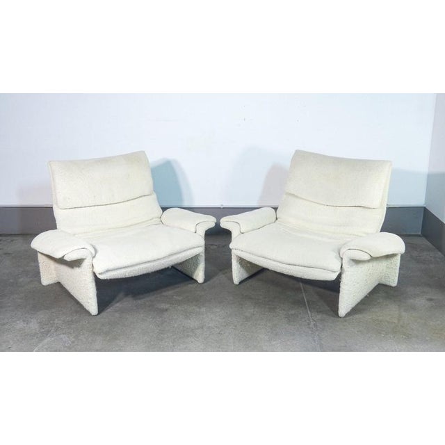 Pair of armchairs, designed by giovanni offredi for saporiti. Italy, 1970s origin italy period 1970s designer giovanni...