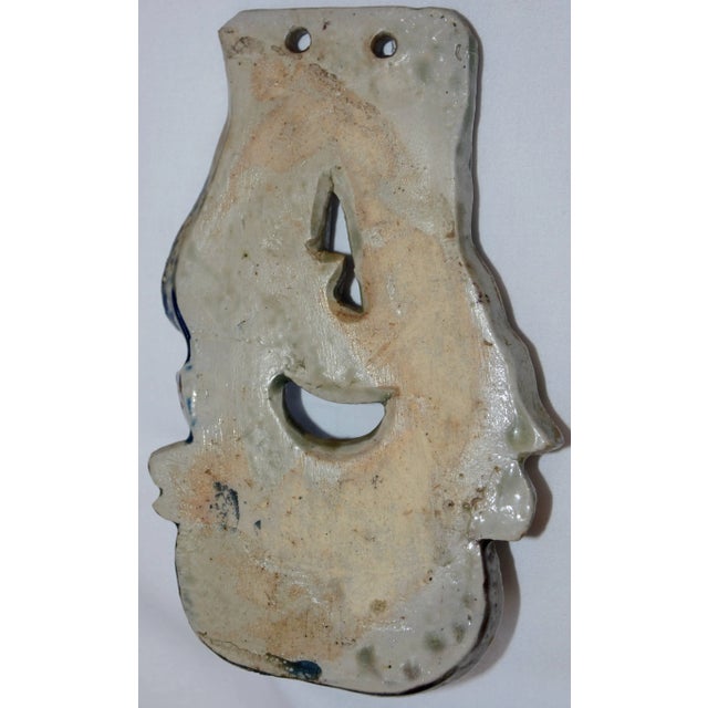 Early 20th Century Polychromed Ceramic Hunting Theme Match Safe For Sale - Image 11 of 13