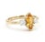 Citrine Wedding Ring - Marquise Cut Gemstone Statement Ring - November Birthstone Ring Us 7 For Sale - Image 4 of 5
