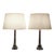 Moulded Glass Table Lamps by Paul Kedelv for Flygsfors, 1950s, Set of 2 For Sale - Image 7 of 12