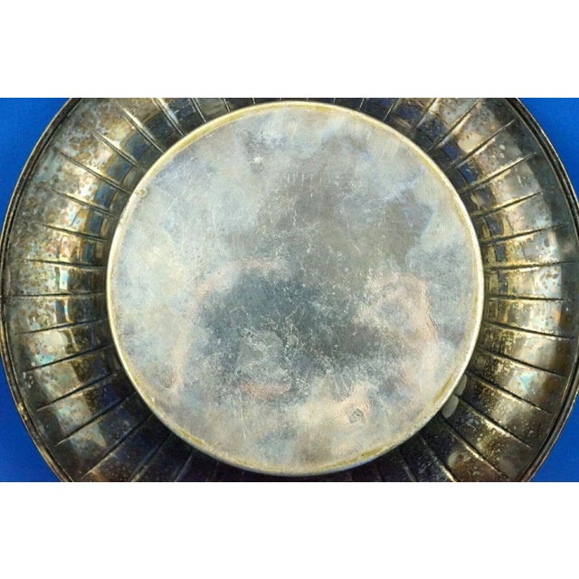 Vintage Silver-Plated Brass Bon Bon Bowl by Josef Hoffmann, 1920s For Sale - Image 17 of 18