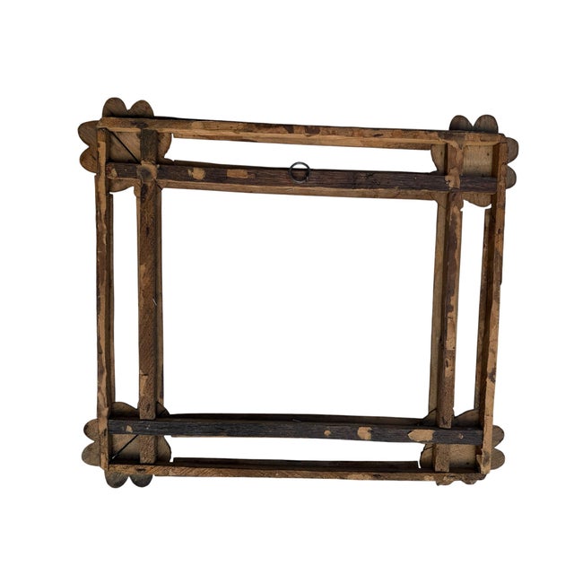 Great Depression Era Tramp Art Frame For Sale - Image 13 of 13
