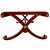 Late 20th Century Neoclassical Flame Mahogany & Satinwood Inlaid Curule Coffee Table For Sale - Image 10 of 18