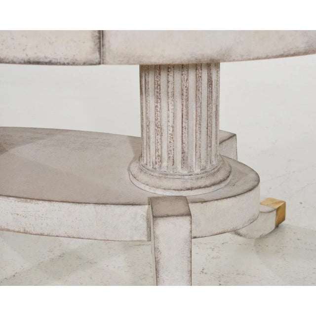 White European Oval Center Table, 1820s For Sale - Image 8 of 12