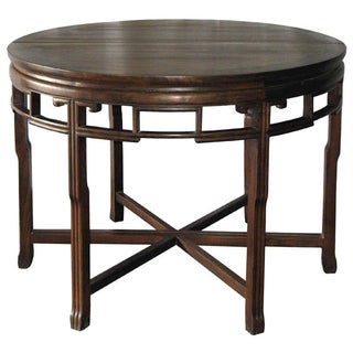 Round Walnut Table For Sale