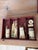 Mid 20th Century Vintage Chinese Mahjong Set, Bone & Bamboo Tiles, 5-Drawer Rosewood Case With Brass Hardware For Sale - Image 5 of 13