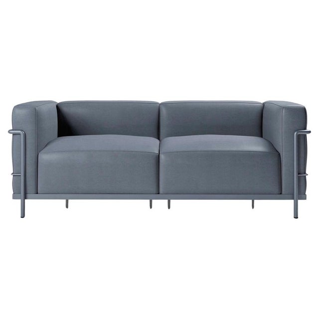 Blue 3 Gran Confort Sofa by Le Corbusier for Cassina For Sale - Image 8 of 8