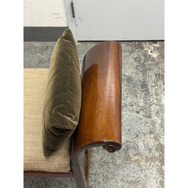 Brown Rose Tarlow Figaro Bench For Sale - Image 8 of 12