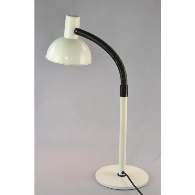 Early Bunker Table Lamp by Johannes Hammerborg for Fog & Mørup, 1970s For Sale - Image 6 of 12