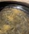 Large Brass Vintage Etched Handcrafted Indian Urli Bowl (29 Inches Long and 20lbs) For Sale - Image 11 of 14