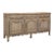 18th Century Country French Louis XV Buffet in Stripped Oak For Sale