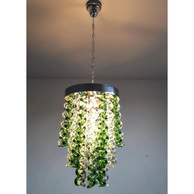 Mid 20th Century Mid 20th Century Pendant by Mazzega For Sale - Image 5 of 11