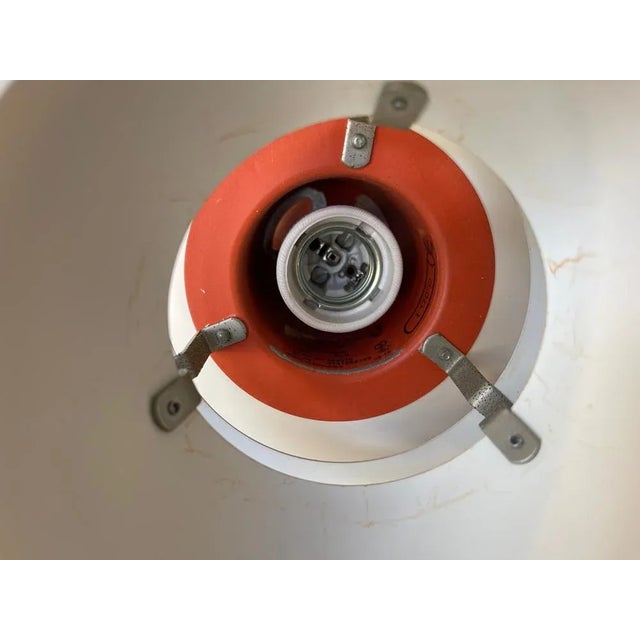 White Vintage White PH4 / 3 Pendant Lamps by Poul Henningsen for Louis Poulsen, Set of 2 For Sale - Image 8 of 9