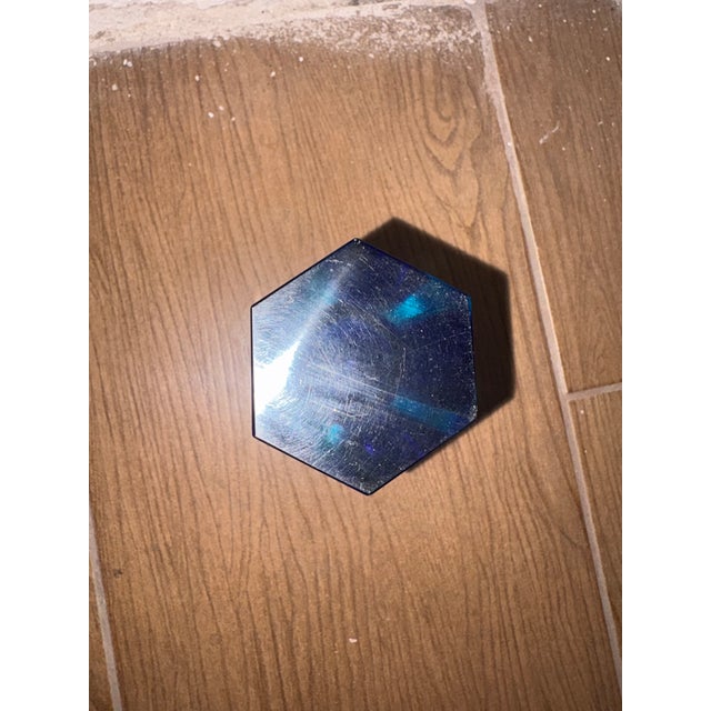 Glass Submerged Glass Vase, 1950s For Sale - Image 7 of 9