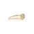Gemstone Natural 1ct Paraiba Tourmaline Soltaire Ring Size 6.5 Wave Band in 18k Solid Gold For Sale - Image 7 of 18