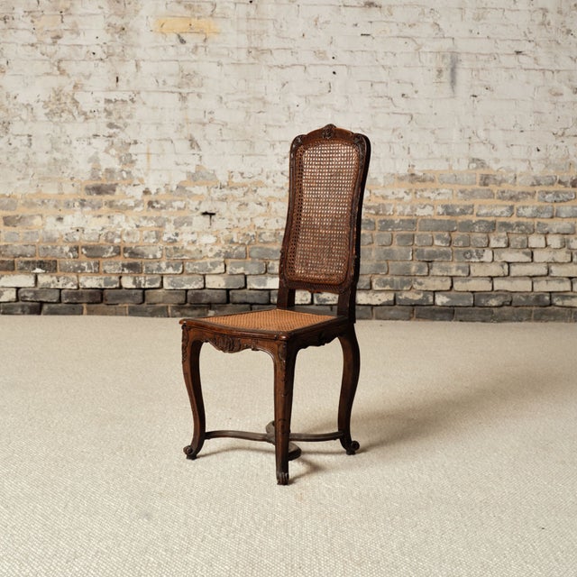 French 19th Century French Wooden Chair For Sale - Image 3 of 9