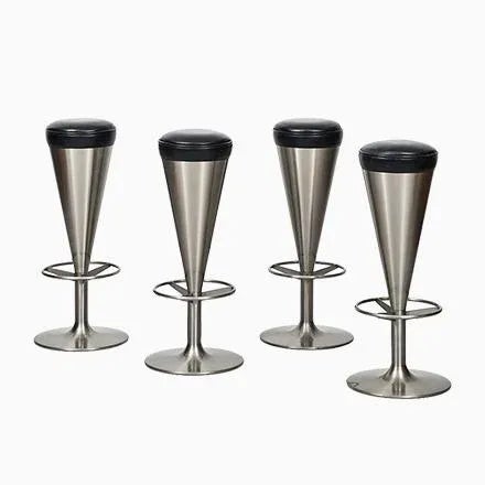 Metal Vintage Bar Stool by Leo Thafvelin, 1960 For Sale - Image 7 of 7