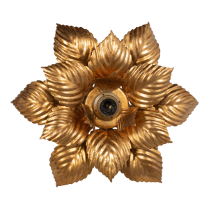 Gilt Tôle Ceiling Light or Wall Sconce