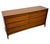Vintage Mid Century Modern Solid Walnut Credenza Dovetail Drawers. For Sale - Image 4 of 11