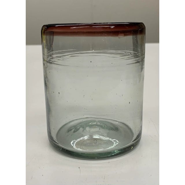 Vintage Mexican Glassware Set of 8 Chairish