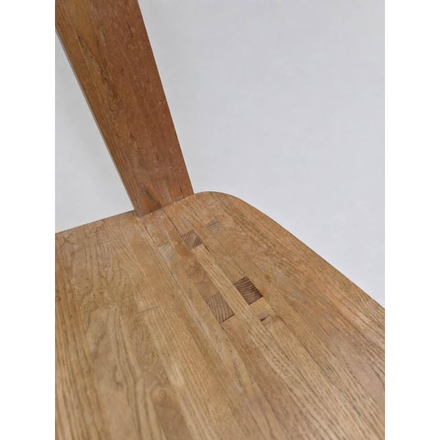 Model S45 Chlacc Wood Chair by Pierre Chapo, 1979 For Sale - Image 9 of 18