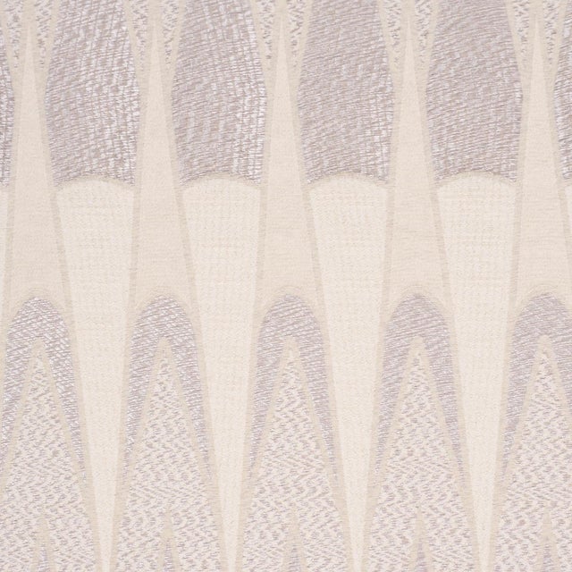 Schumacher Schumacher Nightfall Skyline Fabric In Nacre For Sale - Image 4 of 6