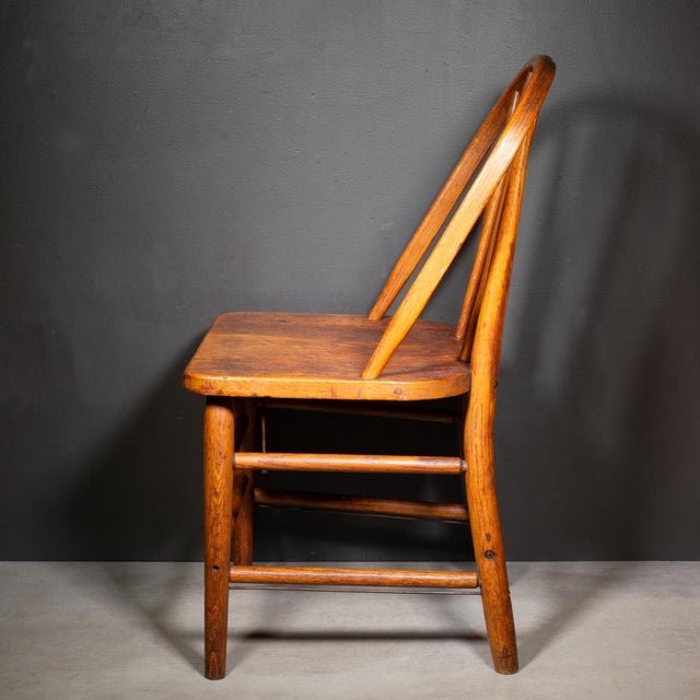 Marietta Chair Co. World War 2 Usmd Military Wooden Chair c.1944 For Sale In San Francisco - Image 6 of 7