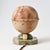 Art Deco Alabaster Ball-Shaped Table Lamp, 1930s For Sale - Image 3 of 13