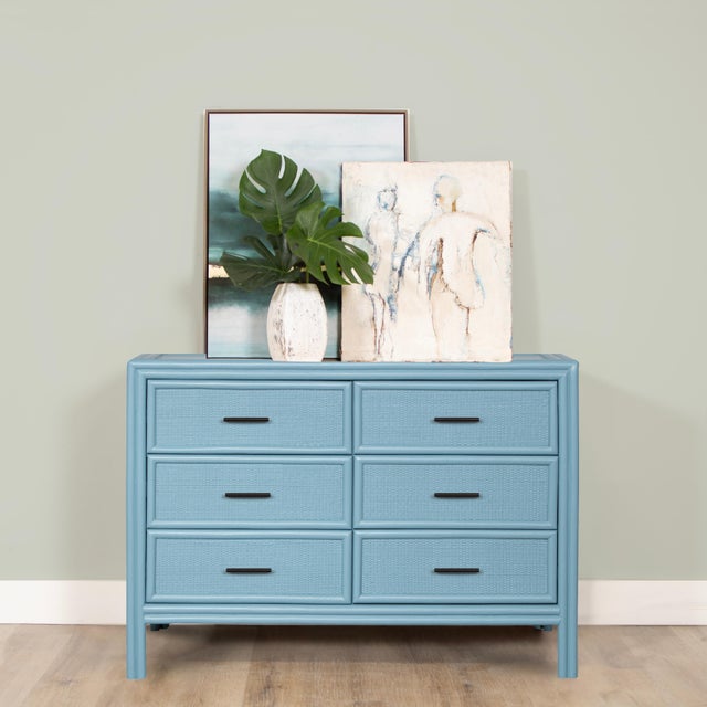 Versatile and highly functional, the Bermuda Six-Drawer Dresser captures the carefree elegance of the Caribbean. Featuring...