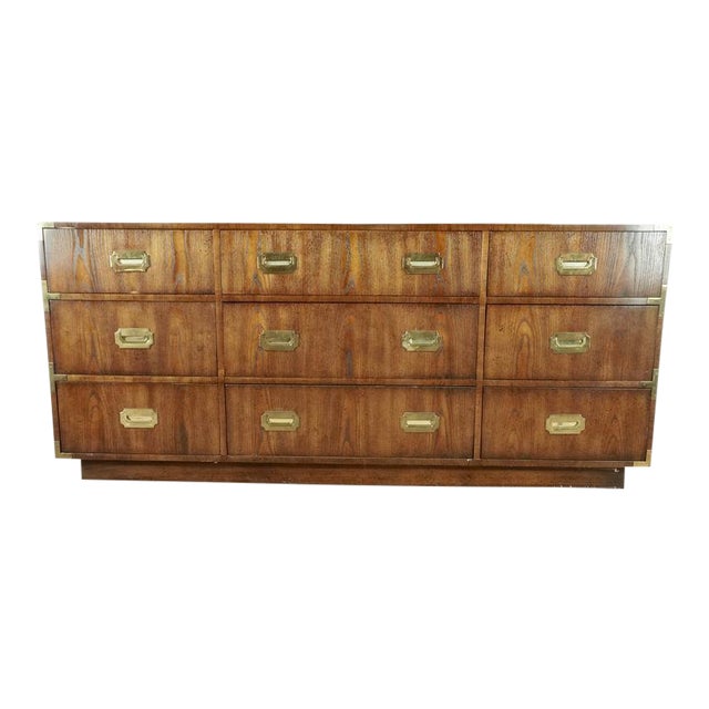 Vintage Dixie Campaigner Dresser With Mirrors Chairish