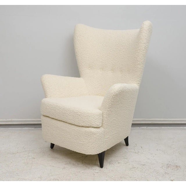 1950s Pair of Italian Mid-Century Modern Lounge Chairs For Sale - Image 5 of 12