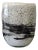 Henry Dean "Spilled Black 2" Glass Vase For Sale