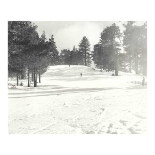 1950s Snow Ski Slopes Photograph For Sale