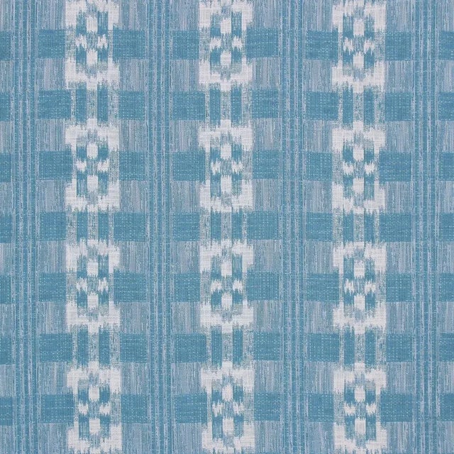 Sister Parish Mahalo Peformance Fabric in Seaglass For Sale