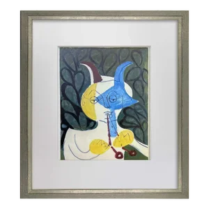 Pablo Picasso Limited Edition Lithograph, 1948, Frame Included