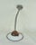 White Vintage Enameled Metal Wall Light, 1940s For Sale - Image 8 of 9