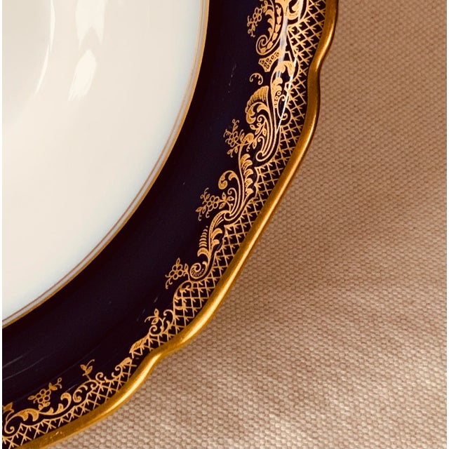 Curated Set of 3 Antique Porcelain Bowls - Spode & German Porcelain For Sale - Image 4 of 12