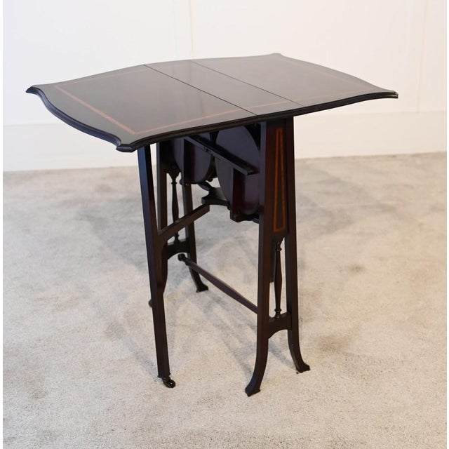 Edwardian Serving Table, 1900s For Sale - Image 10 of 13