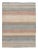 Striped Colorful Modern Flatweave Kilim Room Size Wool Rug For Sale