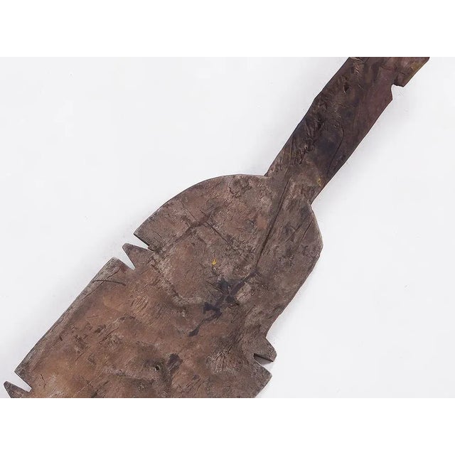 These large wooden beams of Bedouin tents from the Sahara were made in the middle of the 20th century. The rich carving...