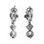 Gender: Ladies Metal Type: White Gold & Silver & Palladium Length: 1.50 inches Width: 3.20 mm Weight: 6.30 grams One pair...