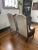 Caned Wingback Velvet Chairs Pair by LeWittes For Sale - Image 14 of 16