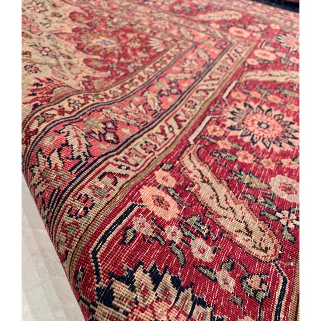 Traditional 1940s Navy Antique Turkish Sivas For Sale - Image 3 of 9