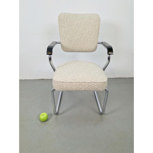 1950s Paperclip Office Chair by Paul Schuitema for Fana, Netherlands, 1950s For Sale - Image 5 of 9