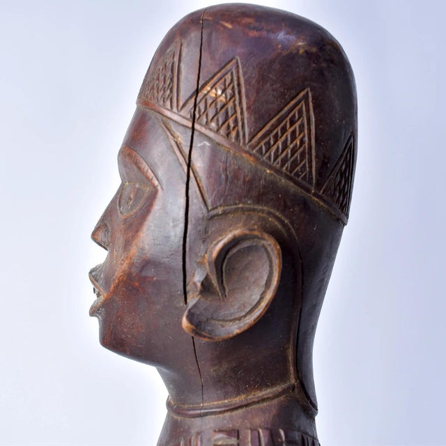 Early 20th Century Kongo Maternity Figure on Base For Sale - Image 14 of 17