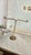 1960s Hollywood Regency Brass Double-Arm Guest Towel Stand For Sale - Image 17 of 18