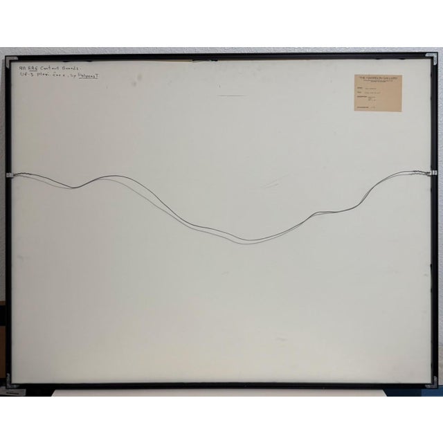 Joel Janowitz, Large Joel Janowitz Boston Modernist Monotype Monoprint Painting Piranesi Series, 1989 For Sale - Image 11 of 13